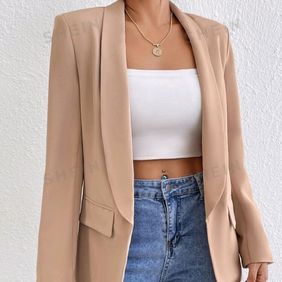 Apricot Blazer - Picture 1 of 3